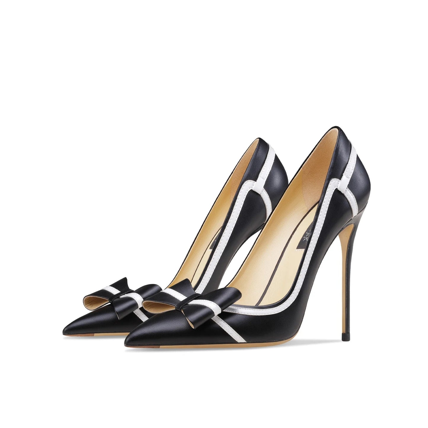 Trend Pumps New Butterfly-knot High Heels Luxury Cinderella Pointed toe Pumps Party Ladies Shoe