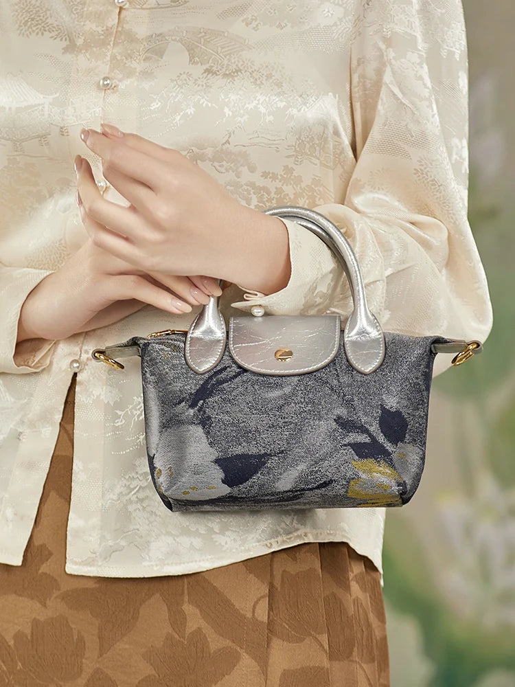 Soft Cloth Material Women Tote Bags Elegant Shopping Totes Stylish Woman Bags for Office Ladies