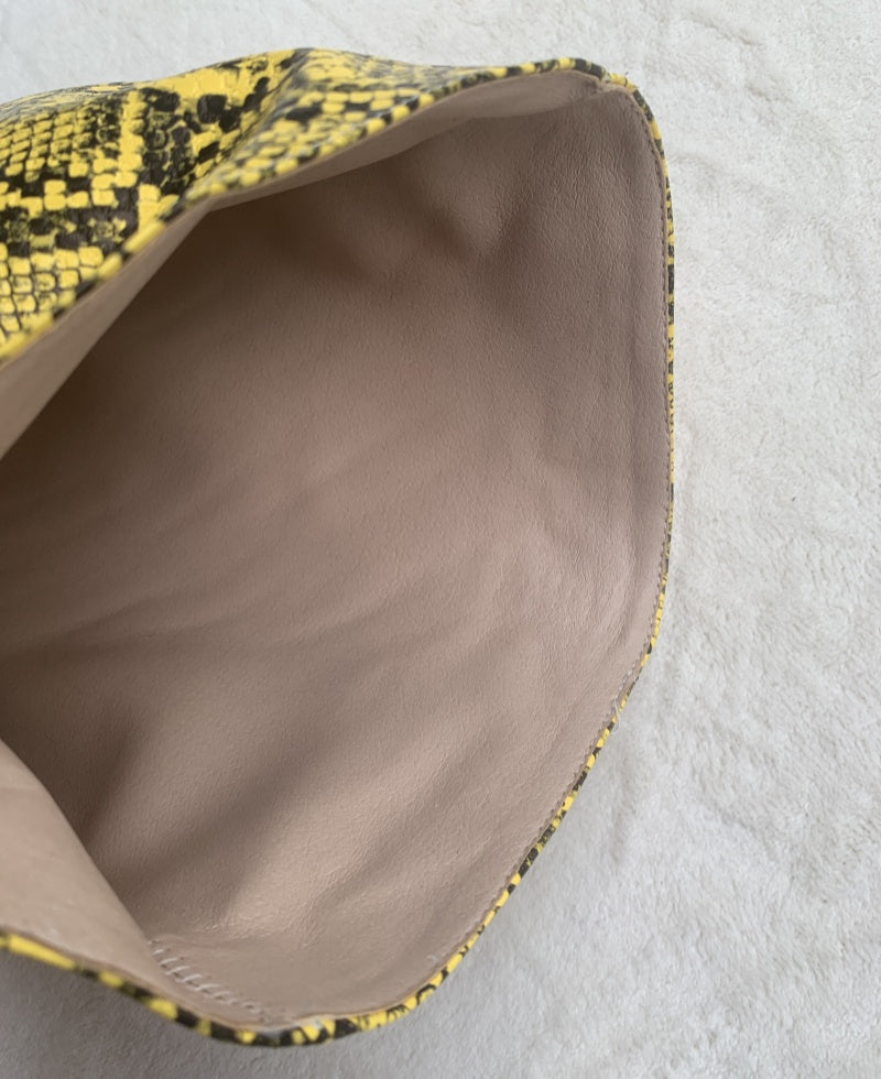 Women Crocodile Knee High Boots Autumn Snake Prints