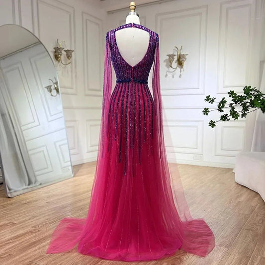 A - Line Dress - Long Beaded Celebrity Style Gowns For Women - LiveTrendsX