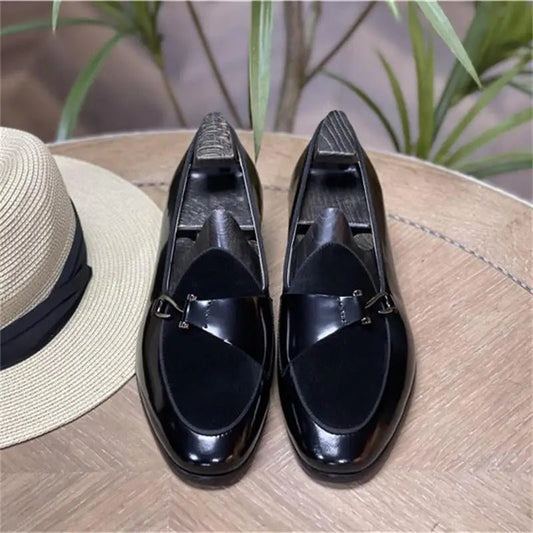 Handmade Genuine Leather Men's Loafers - LiveTrendsX