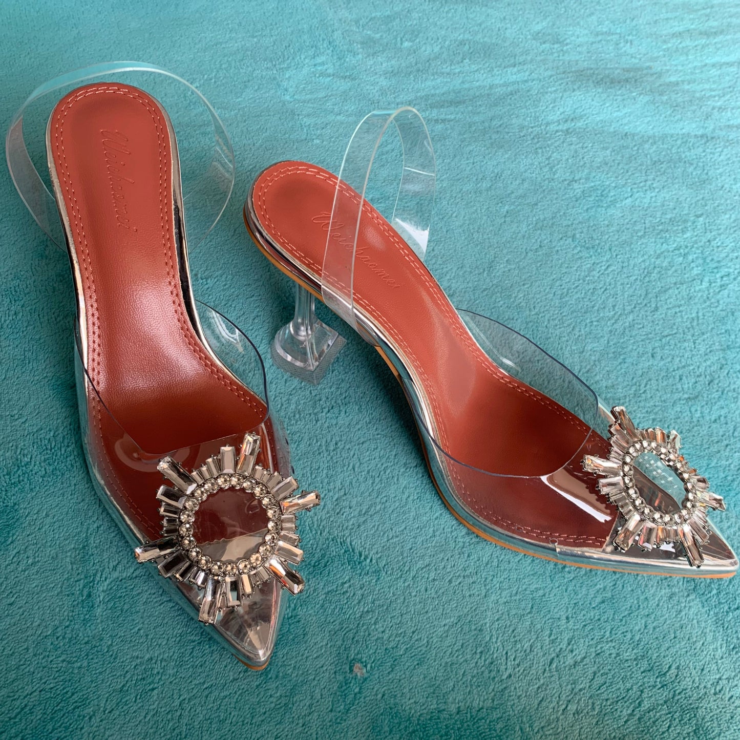 女性用パンプス エレガントなポインテッドトゥ ハイヒール