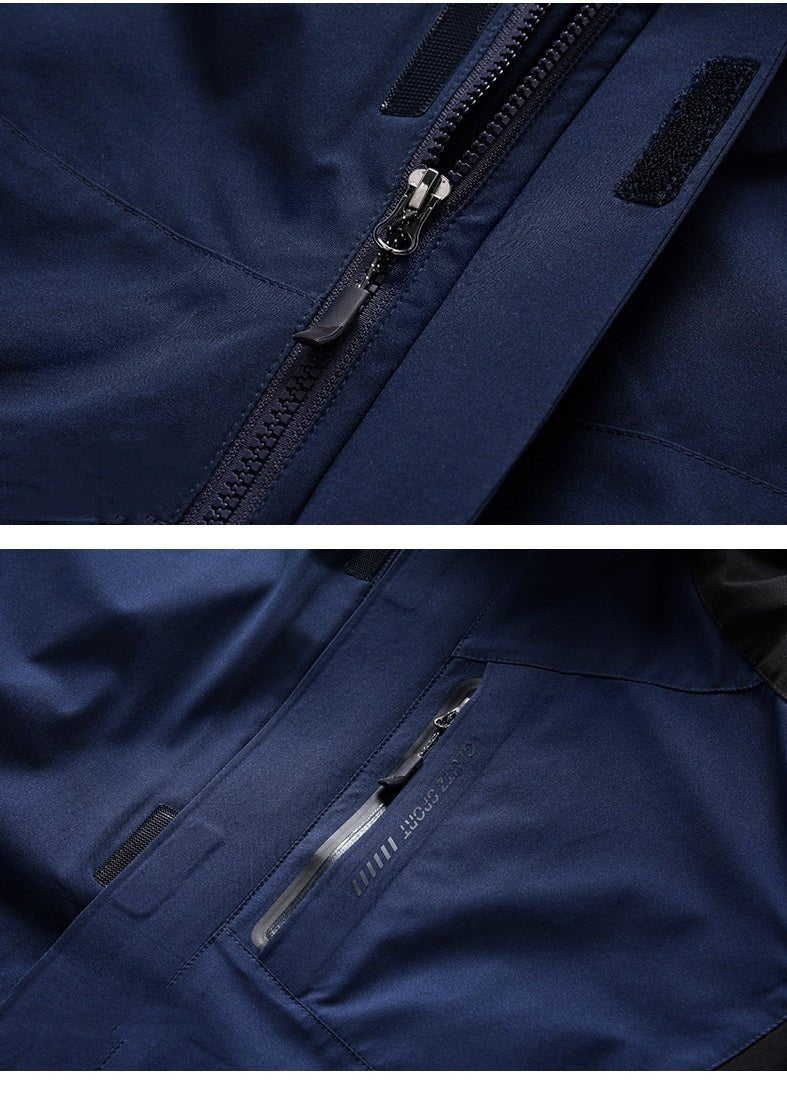 Versatile 3 - in - 1 Fleece - Lined Outdoor Jacket - LiveTrendsX