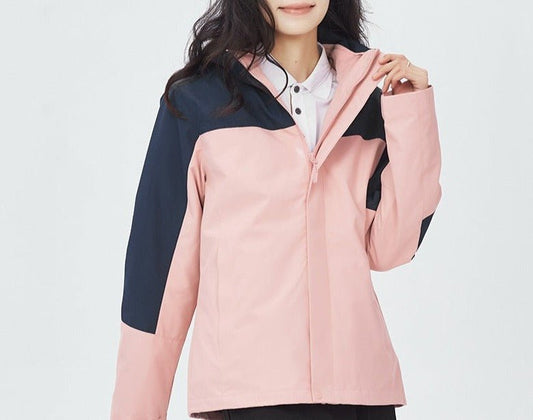 Versatile 3 - in - 1 Outdoor Jacket Waterproof Oil - Resistant Fleece - LiveTrendsX