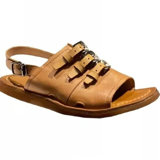 Women's Versatile Vintage Open Toe Gladiator Sandals - LiveTrendsX