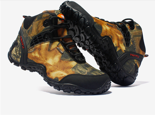 High Quality Men Shoes New Light Waterproof Male Shoes Anti-skid Wear-resistant BreathableHigh Top Rubber Sole Shoes for Men - LiveTrendsX