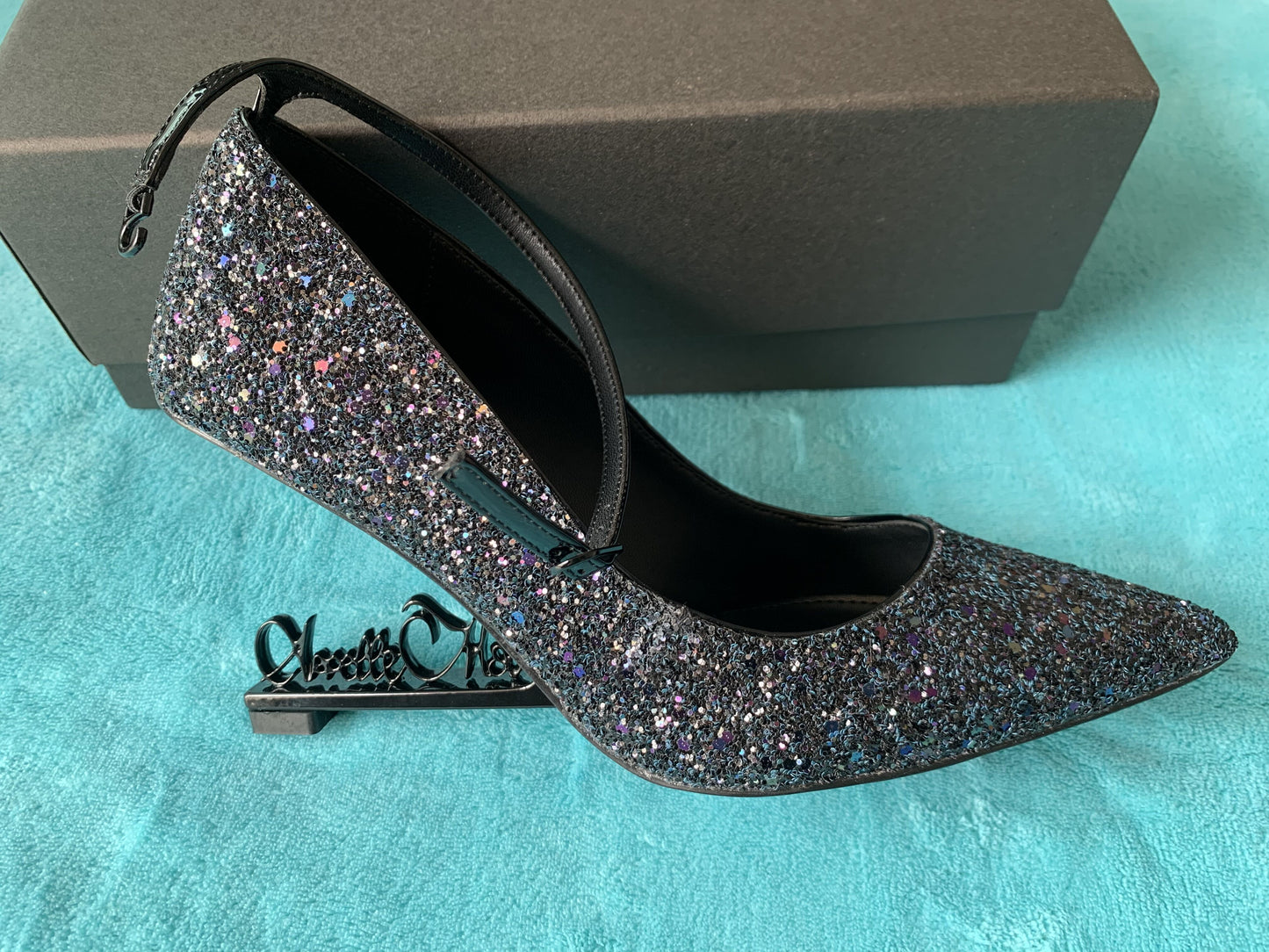 Wedge Heel Letter Pointed Sexy Catwalk Wedding Shoes