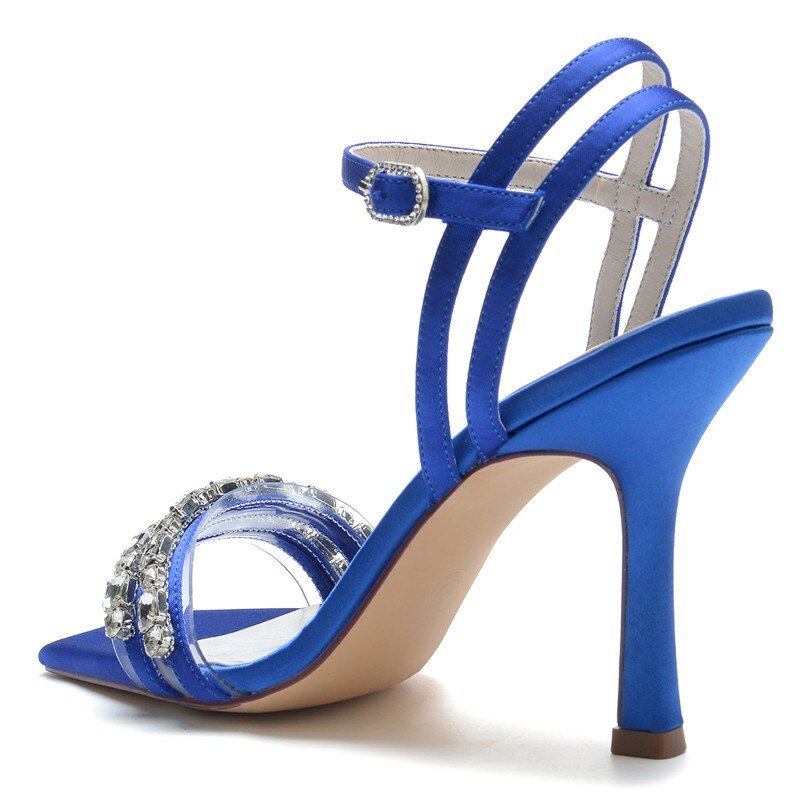 High Heel Crystals Wedding Sandals Shoes - LiveTrendsX