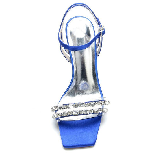 High Heel Crystals Wedding Sandals Shoes - LiveTrendsX