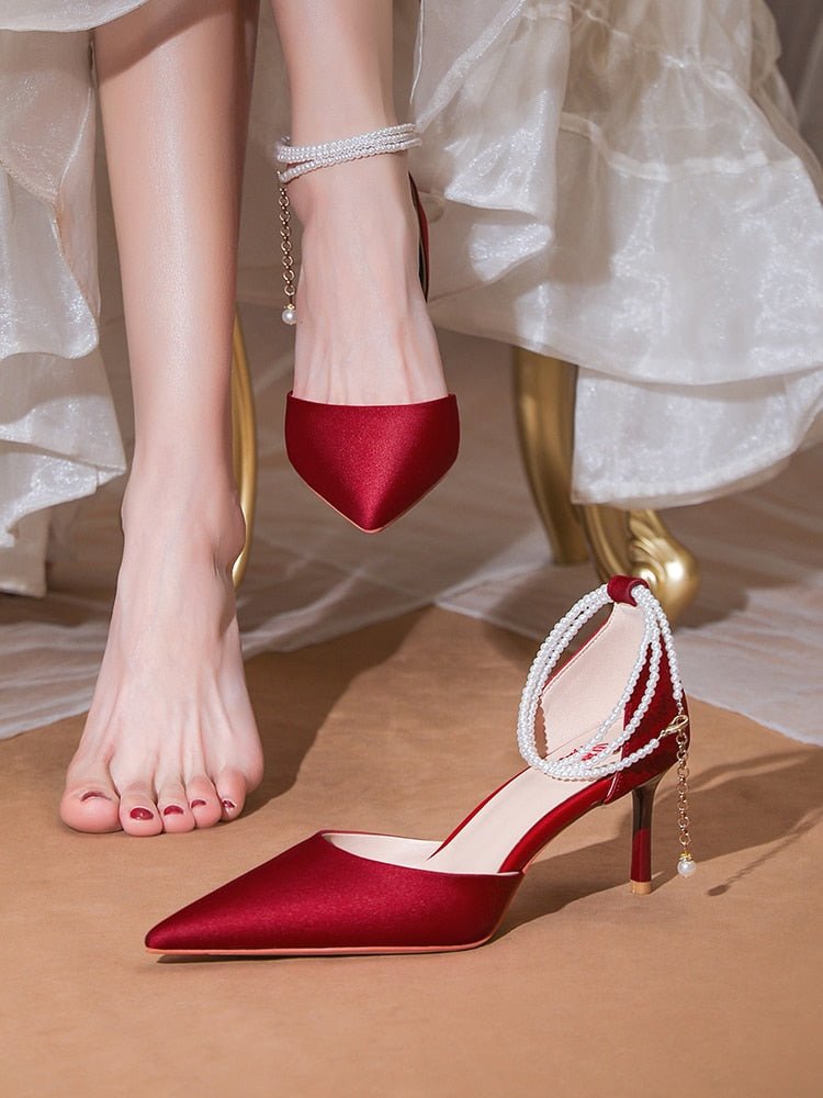 High Sense Wedding Dress Bride Shoes - LiveTrendsX
