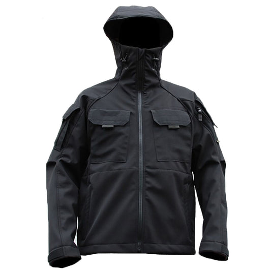 Men Military Multi Pocket Scratch - resistant Cargo Windbreaker Coats - LiveTrendsX