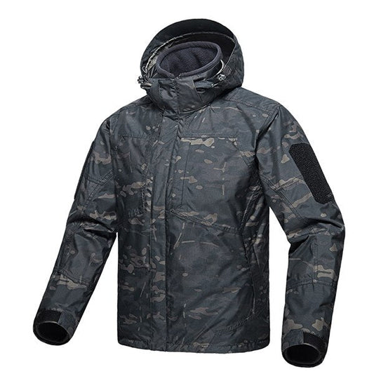Men Windbreaker Waterproof Hoodie Clothes Outdoor Tactical Military Jacket - LiveTrendsX