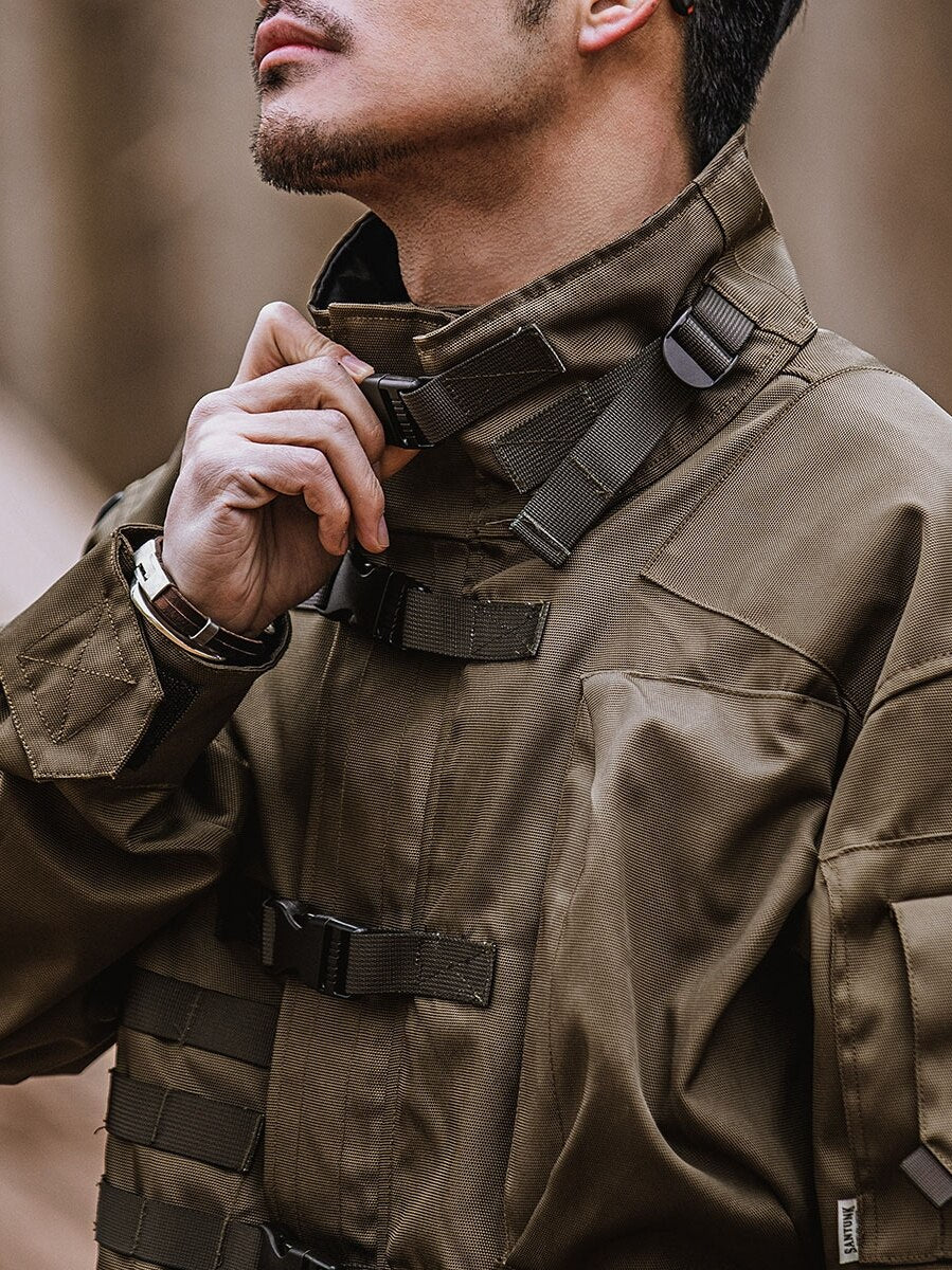 Military Cargo Jackets Male Waterproof Army Combat Windbreaker Coats - LiveTrendsX