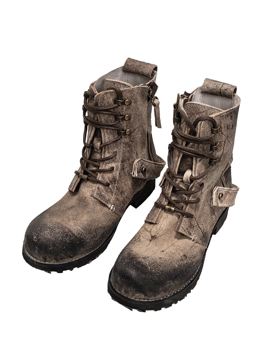 Niche high top handmade tooling men's and women's boots - LiveTrendsX