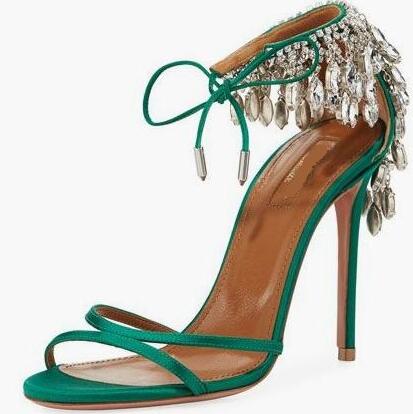 Open Toe Crystal Embellished High Heel Sandals - LiveTrendsX