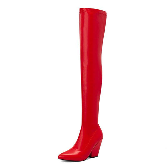 Over The Knee Boots Winter Boots for Women Plus Size - LiveTrendsX