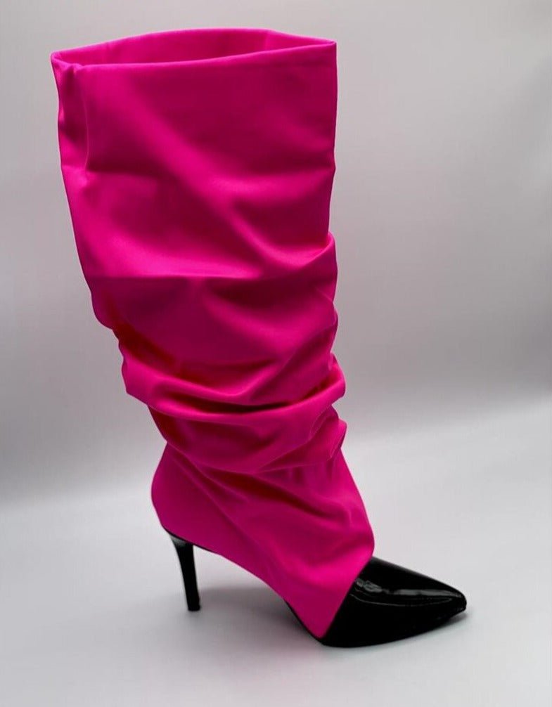 Pointed Toe High Heel Long Boots Party Ladies Shoes - LiveTrendsX