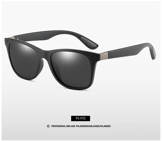 ZXWLYXGX Classic Polarized Sunglasses Men Women Brand Design Driving Square Frame Sun Glasses Male Goggle UV400 Gafas De Sol - LiveTrendsX
