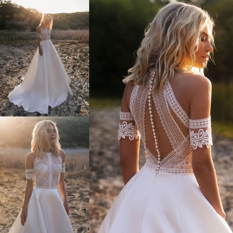 Bohemian Wedding Dresses Floor-Length LiveTrendsX Bohemian Wedding Dresses Floor-Length LiveTrendsX