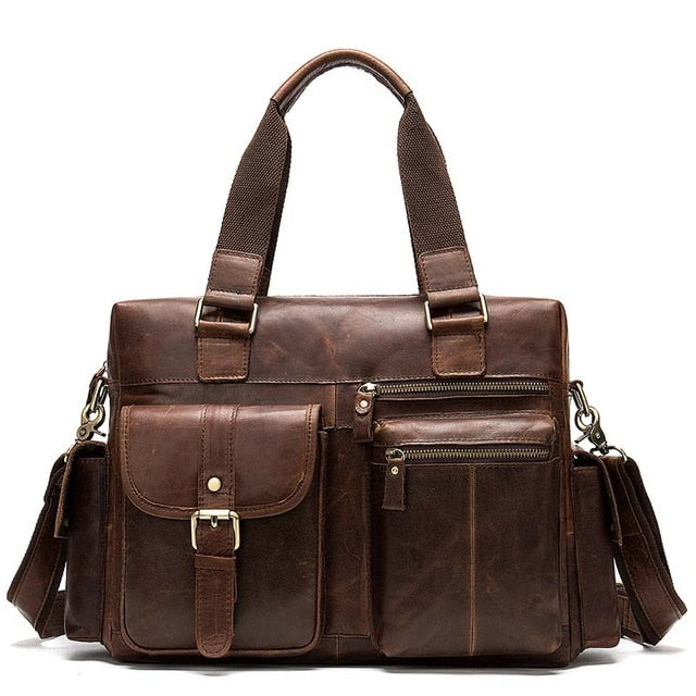 Travel Bag Hand Luggage Genuine Leather Foldable Travel Bag Suitcase Luggage Travelbags Duffle Bags Big/Weekend Bags - LiveTrendsX