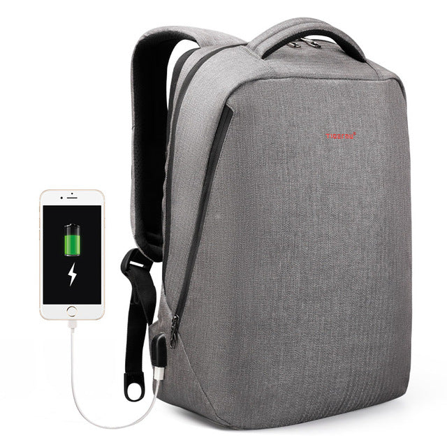 Causal Water Repellent Anti theft Men 15.6 inch Laptop Backpacks 24L Schoolbag for Boys Business Travel Male Mochilas - LiveTrendsX