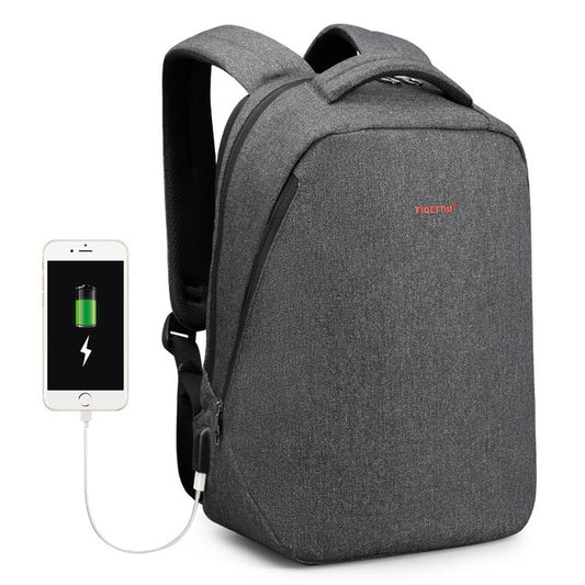 Causal Water Repellent Anti theft Men 15.6 inch Laptop Backpacks 24L Schoolbag for Boys Business Travel Male Mochilas - LiveTrendsX