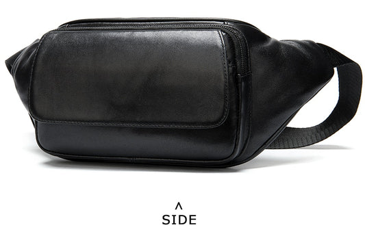 本革メンズウエストバッグベルト