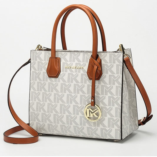 Fashion OL style brand Pendant designer Top-handle women shoulder bags ladies handbag classic genuine leather bag logo pattern - LiveTrendsX