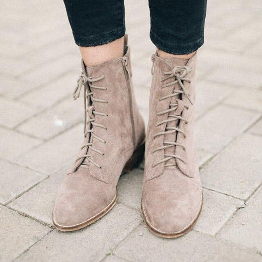 women's shoes with square root scalp shoes with zipper fashion buckle shoes - LiveTrendsX