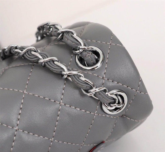 Tote sheepskin Chain Large Shoulder Crossbody Bags Fashionable women's shoulder bag is 100% natural leather - LiveTrendsX