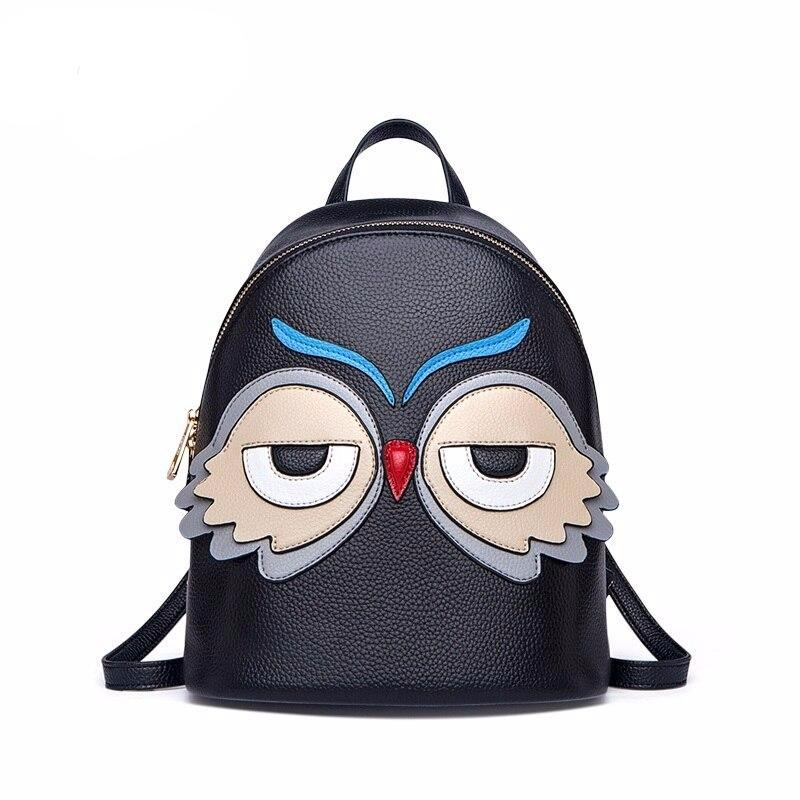 Cow Soft Leather Backpacks Women Animal Print Soft Real Cow Leather Backpacks for Girls Fashion Halloween Hot Bag#HS213 - LiveTrendsX