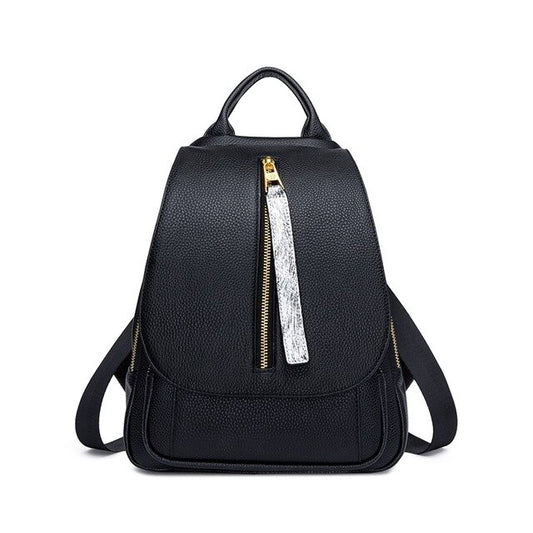 Fashion Designer Women Genuine Leather Backpack Shoulder School Bags for Teenagers Travel Cowhide Female Knapsack#HS205 - LiveTrendsX