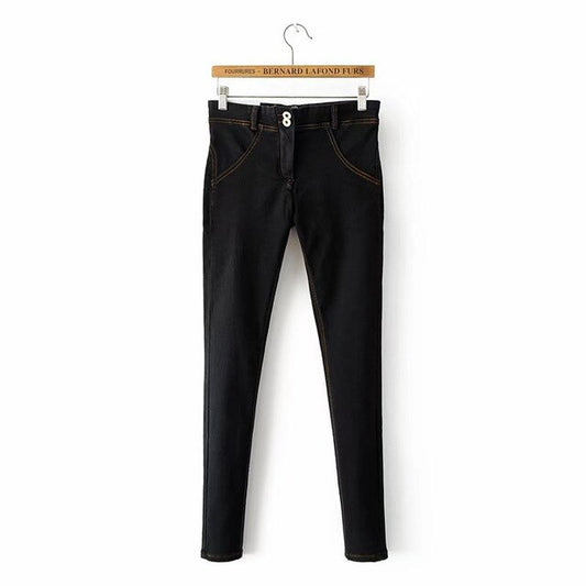 Sexy Women Plus Size Jeans Skinny Lift Butt Leggings Bodycon High Waist Denim Pants Push Up Hip Pencil Jeans Women High Street - LiveTrendsX