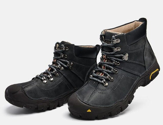 Super Warm Winter Men Boots Genuine Leather Boots Men Winter Shoes Men Military Fur Boots Men Shoes Zapatos Hombre - LiveTrendsX