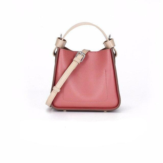 Baonu 2019 New Women's Water Barrel Bag Fashion Women's Bag Simple Colour Coloured Single Shoulder Slant Bag - LiveTrendsX