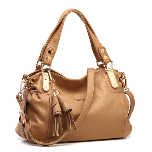 SPRING AND SUMMER LEATHER BAGS LUXURY HANDBAGS WOMEN Top-handle BAGS Designer DESIGNERWALLET PURSE - LiveTrendsX