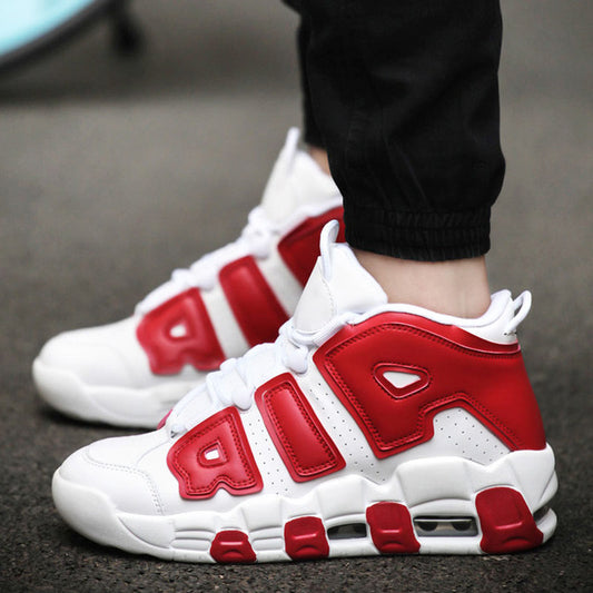 Fashion Men High Top Breathable Sneakers Male Vulcanized Shoes Mixed Color Sneakers Men PU Thick Bottom Shoes Men Zapatillas - LiveTrendsX