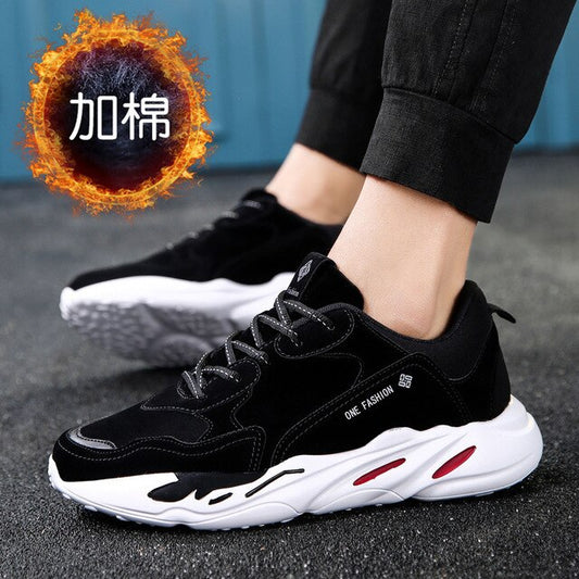 Autumn Casual Men Sneakers Outdoor Man Fashion Running Sport Sneakers Men Shoes Zapatos Hombre Warm Cotton Shoes Men - LiveTrendsX