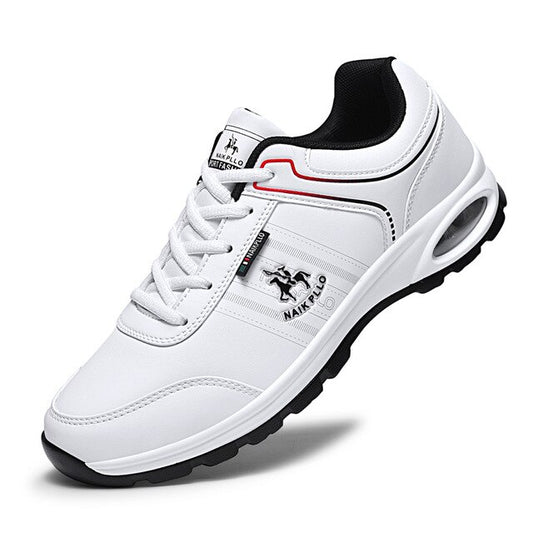 Men's Spring Breathable Casual Shoes Leather Air Cushion Non-slip Fashion Casual Shoes Fashion Classic Men's Sneakers - LiveTrendsX