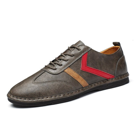 High Quality Casual Leather Shoes Fashion Leather Men Boat Shoes Comfortable Men Leather Loafers driving shoes big size 39-48 - LiveTrendsX