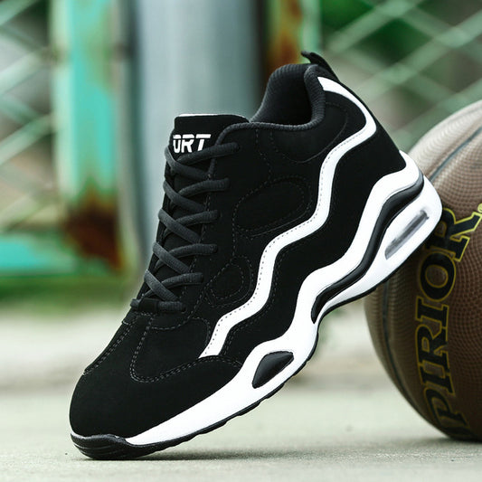 Basketball Training Shoes Men High-top Sports Air Cushion Sneakers Basketball Mens Shoes Casual Comfortable Men Sneakers - LiveTrendsX