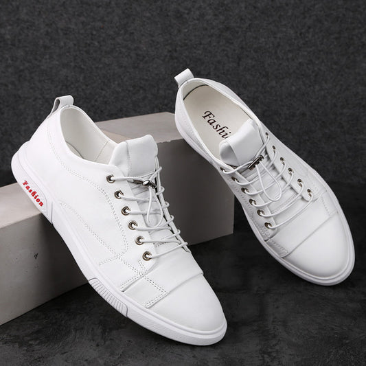 Casual Men Shoes High Quality Genuine Leather Lightweight Shoes Men Fashion Men Casual Shoes Male Soft Comfortable Lace Up Shoes - LiveTrendsX