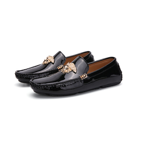 New Leather Men's Dress Shoes Men's Retro Casual Men's Flat Shoes - LiveTrendsX