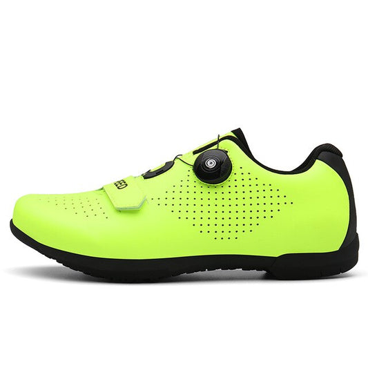 Unisex Road Bike Shoes Ultralight Solid Color Cycling Shoes Professional lock-free quick lacing Buckles Racing Bicycle Shoes - LiveTrendsX