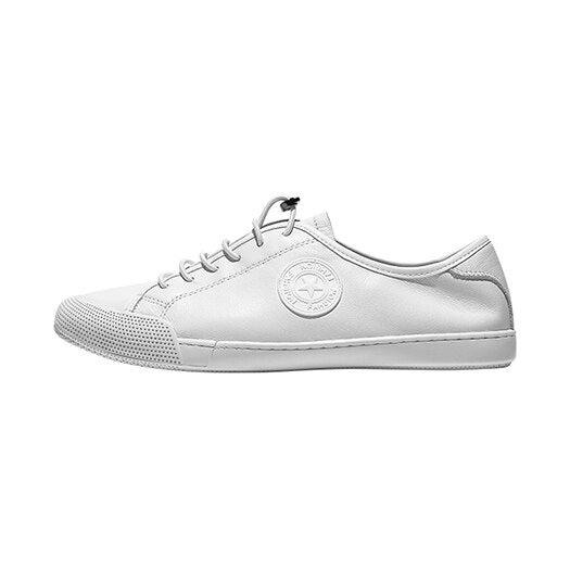 white spring high quality sneakers Italy shoes brand famous trainers real leather luxury european handmade skate genuine men - LiveTrendsX