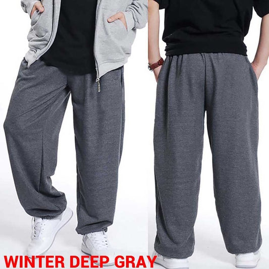 Fashion Hip Hop Streetwear Harem Pants Men Sweatpants Loose Baggy Joggers Track Pants Cotton Casual Trousers Male Clothes - LiveTrendsX