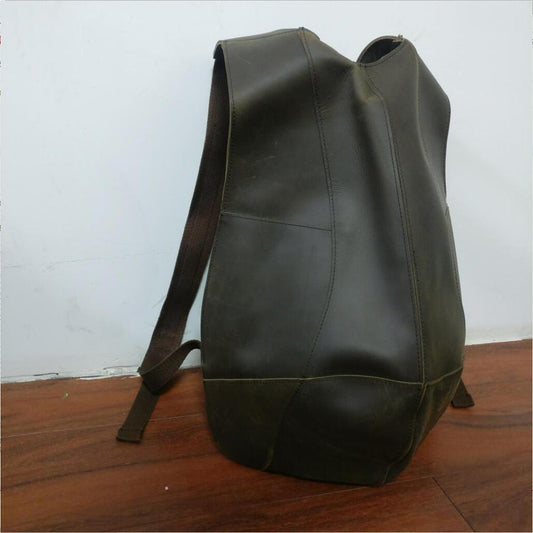 Man Woman Backpack Genuine Leather Shoulder Anti-theft Back Zipper Ipad Phone Pocket Pouch Business Travel Mochila Escolar Gifts - LiveTrendsX