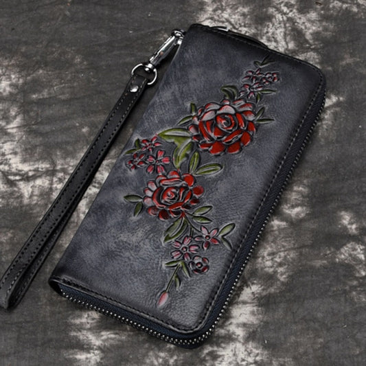 女性用ナチュラルスキンロングウォレット