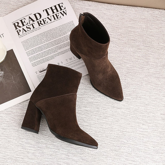 レディース アンクルブーツ 本革