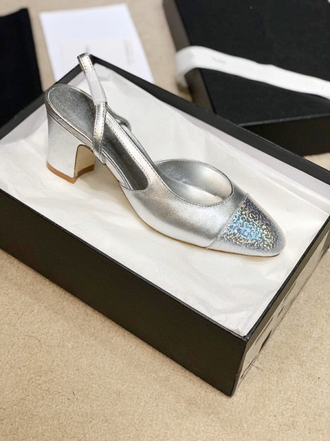 Women Sandals 2020 Women Shoes Block Heels Women Buckle Party Sandalias Sexy Classic Sandals Ladies Shoes Checkered sandals - LiveTrendsX